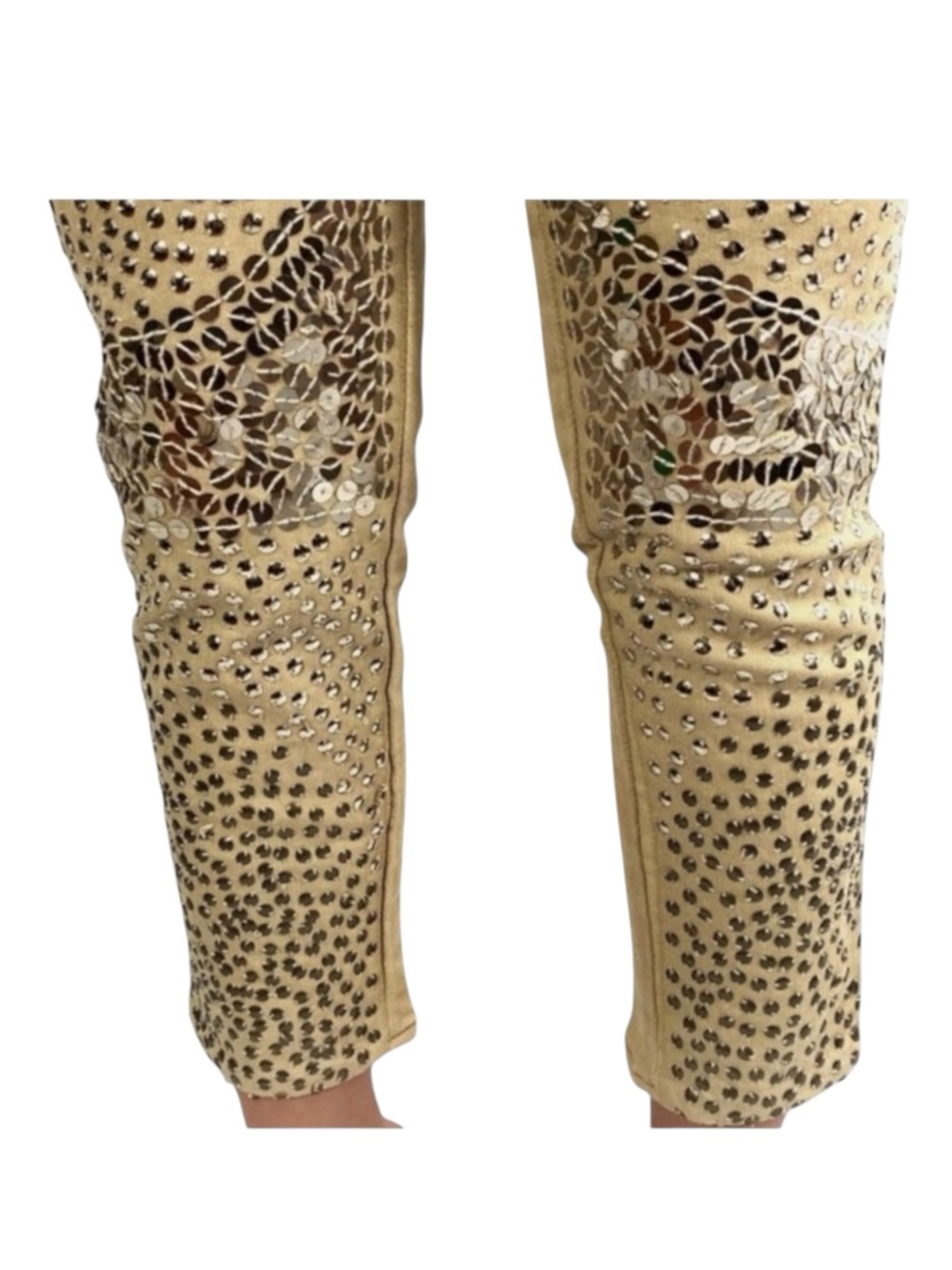 Rare: One Teaspoon ϟ Sequin Iggy Skinny Jeans ϟ Festival Girls Night Date ϟ 26 - Picture 9 of 16
